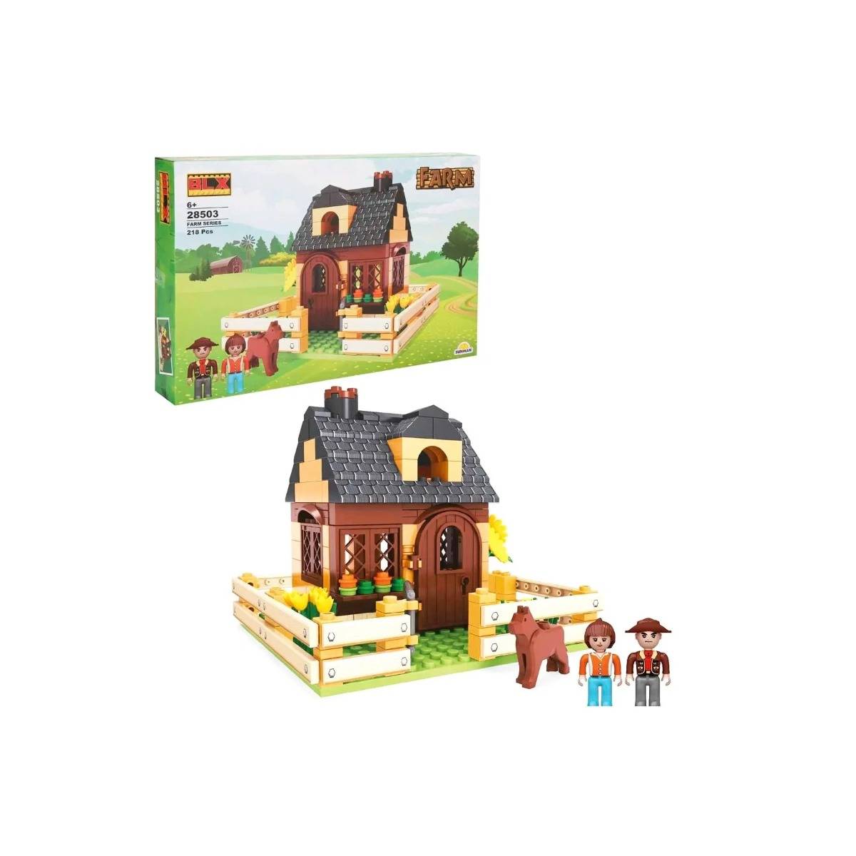 Mini Çiftlik Eğlencesi 218 Parça