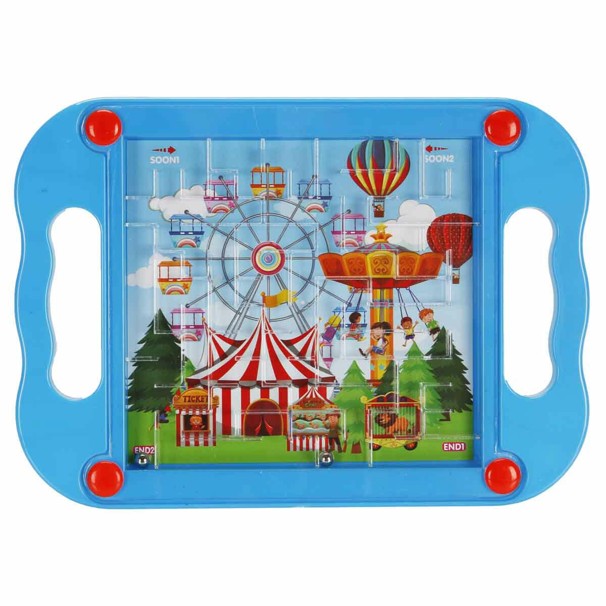 Oyun Denge Labirenti | Mekânsal Zeka ve El-Göz Koordinasyonu Geliştirici Tablet | Sabır ve Strateji Odaklı Eğitici Zeka Oyunu