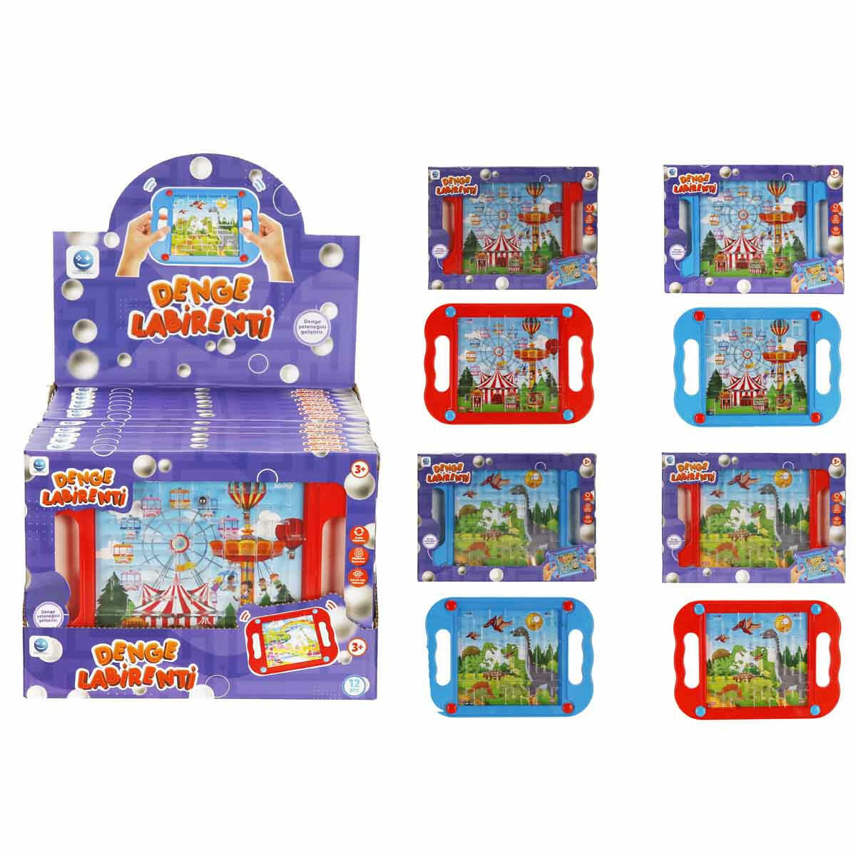 Oyun Denge Labirenti | Mekânsal Zeka ve El-Göz Koordinasyonu Geliştirici Tablet | Sabır ve Strateji Odaklı Eğitici Zeka Oyunu