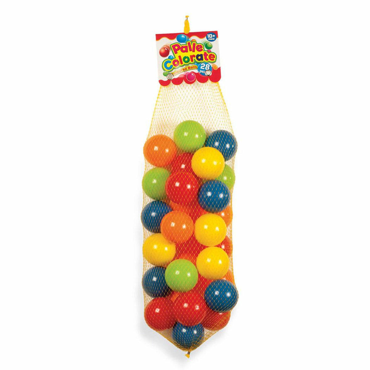 Oyun Havuz Topu 28'li Filede | Renkli, Motor Becerilerini ve El-Göz Koordinasyonunu Geliştirici Güvenli Top Seti