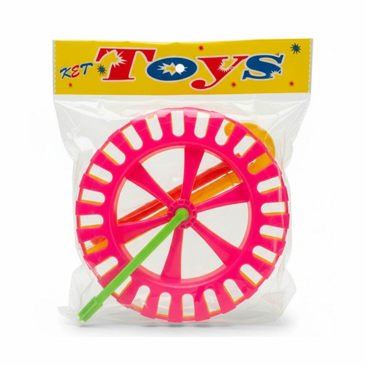 Oyuncak Büyük Çınçın Teker | Jumbo Boy Yıldız Desenli Sesli Yuvarlama Oyuncağı | 1+ Yaş Eğitici ve Hareketli Bebek Oyuncağı