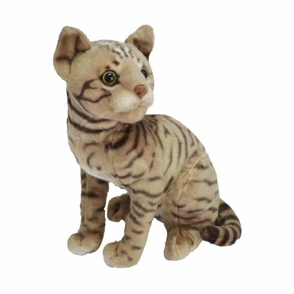 Oyuncak Kedi 43 cm | Yumuşacık Pofuduk Dokulu, Büyük Boy Kaliteli Pelüş Kedi Uyku Arkadaşı