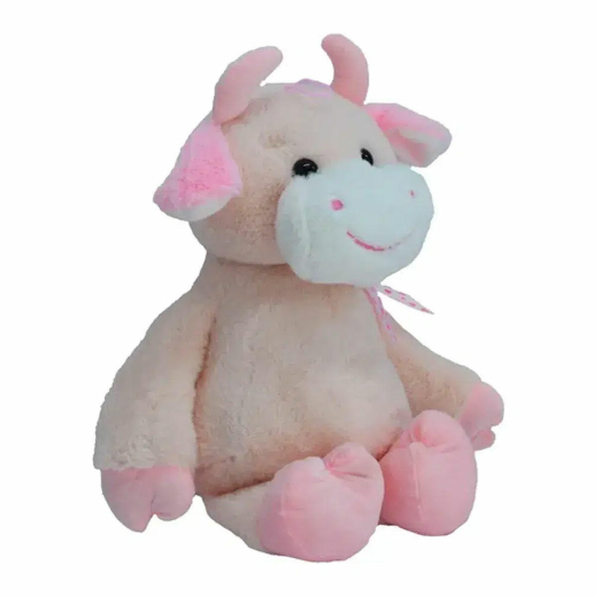 Oyuncak Peluş İnek 40 Cm | Yumuşacık Uyku Arkadaşı | Dev Boy Sevimli Peluş Hayvan