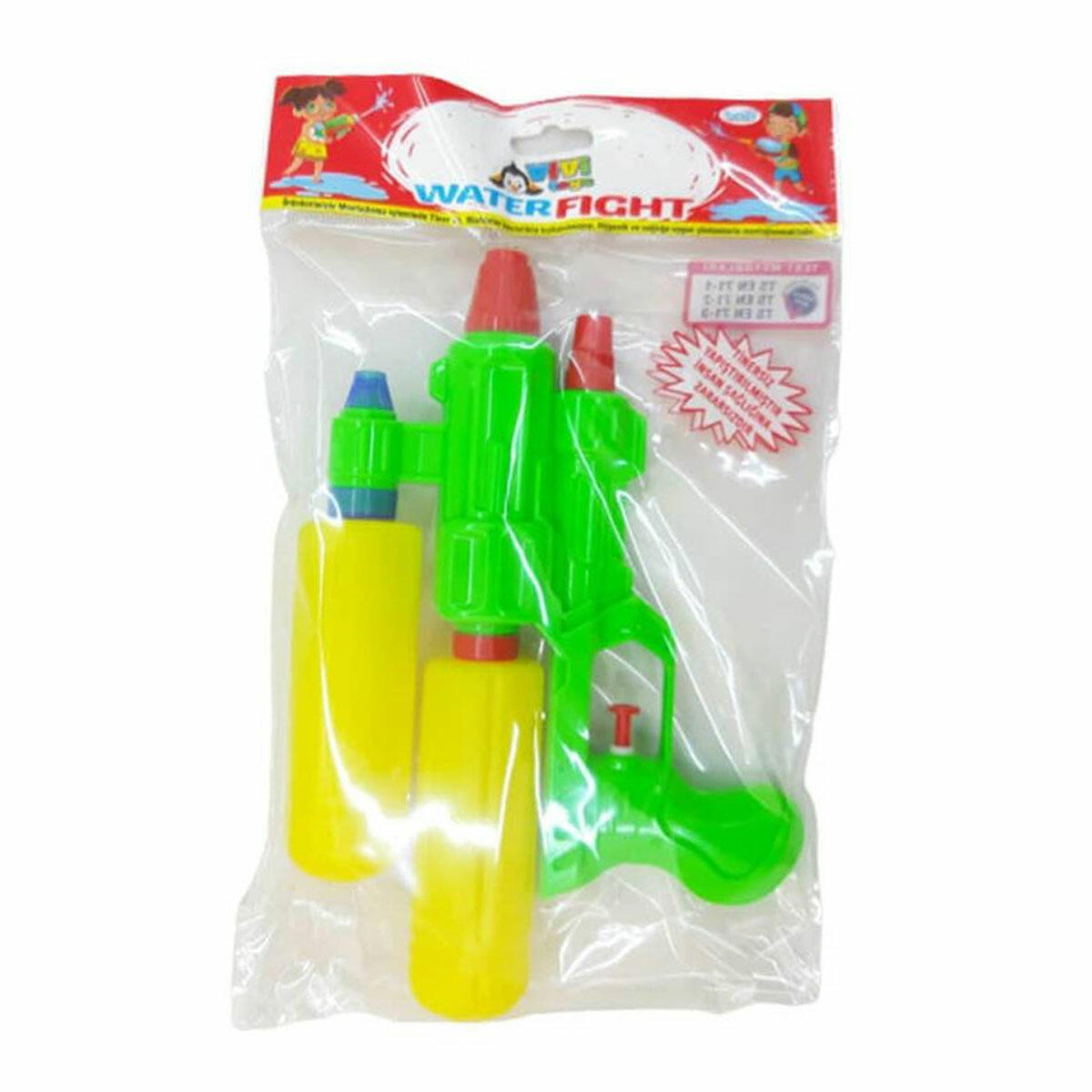 Oyuncak Plastik Su Tabancası 25 cm | Eğlenceli, Tinersiz Üretim ve Sağlığa Zararsız Süper Su Oyuncak