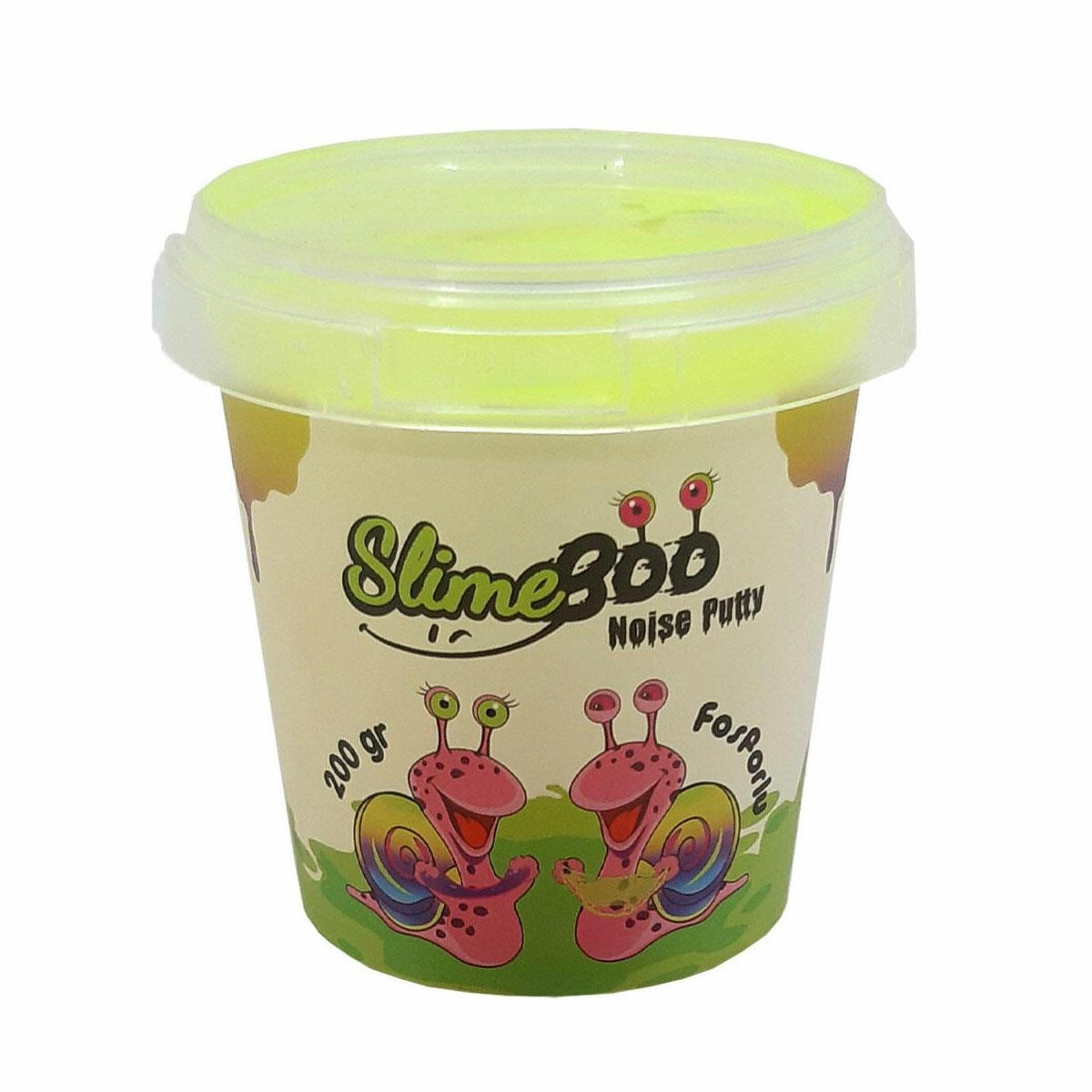 Oyuncak Fosforlu Slime 200 gr | Yumuşak ve Esnek Dokulu, Duyusal Gelişimi Destekleyen Toksik Olmayan Eğlenceli Slime