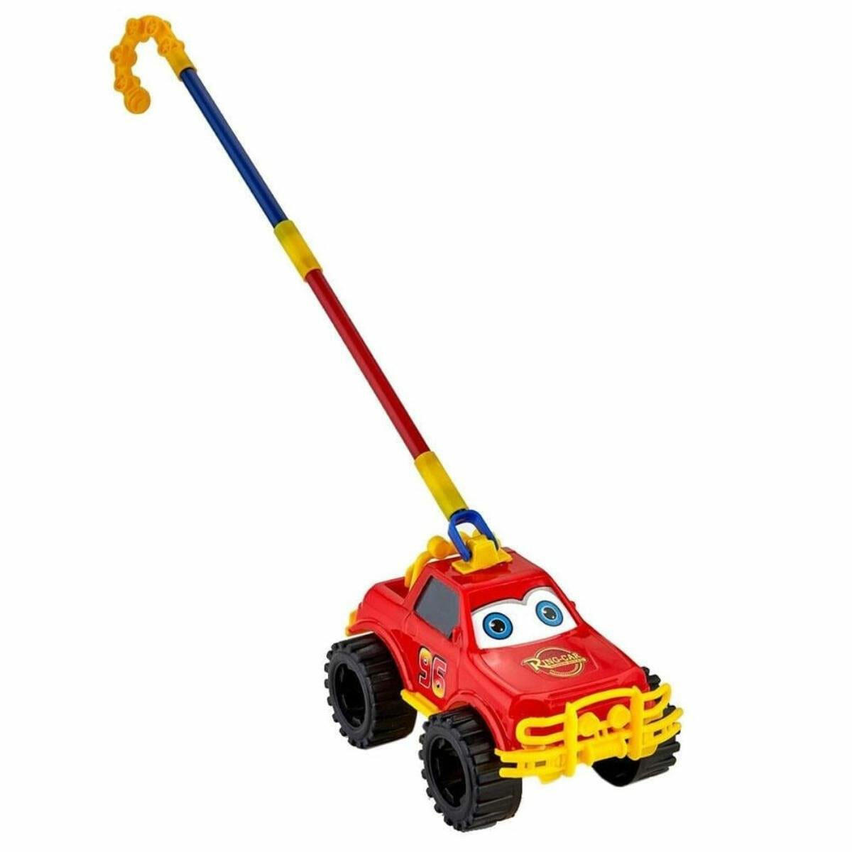 Oyuncak Sopalı Jeep | 45 cm Sürme Bastonlu Motor Becerisi Geliştirici Oyuncak (24x17 cm)
