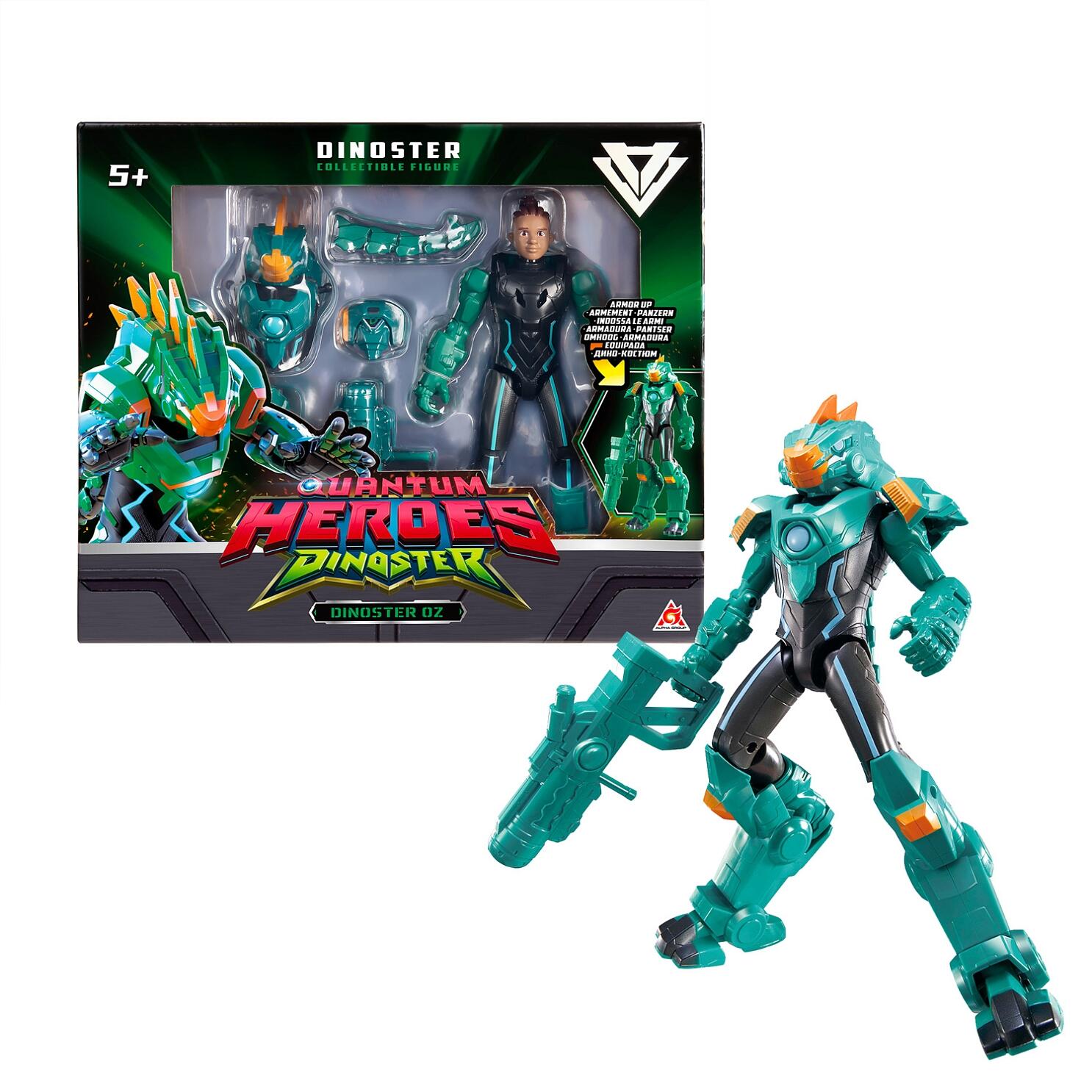 Dinoster Heroes Oz Zırhlı Aksiyon Karakter Figürü