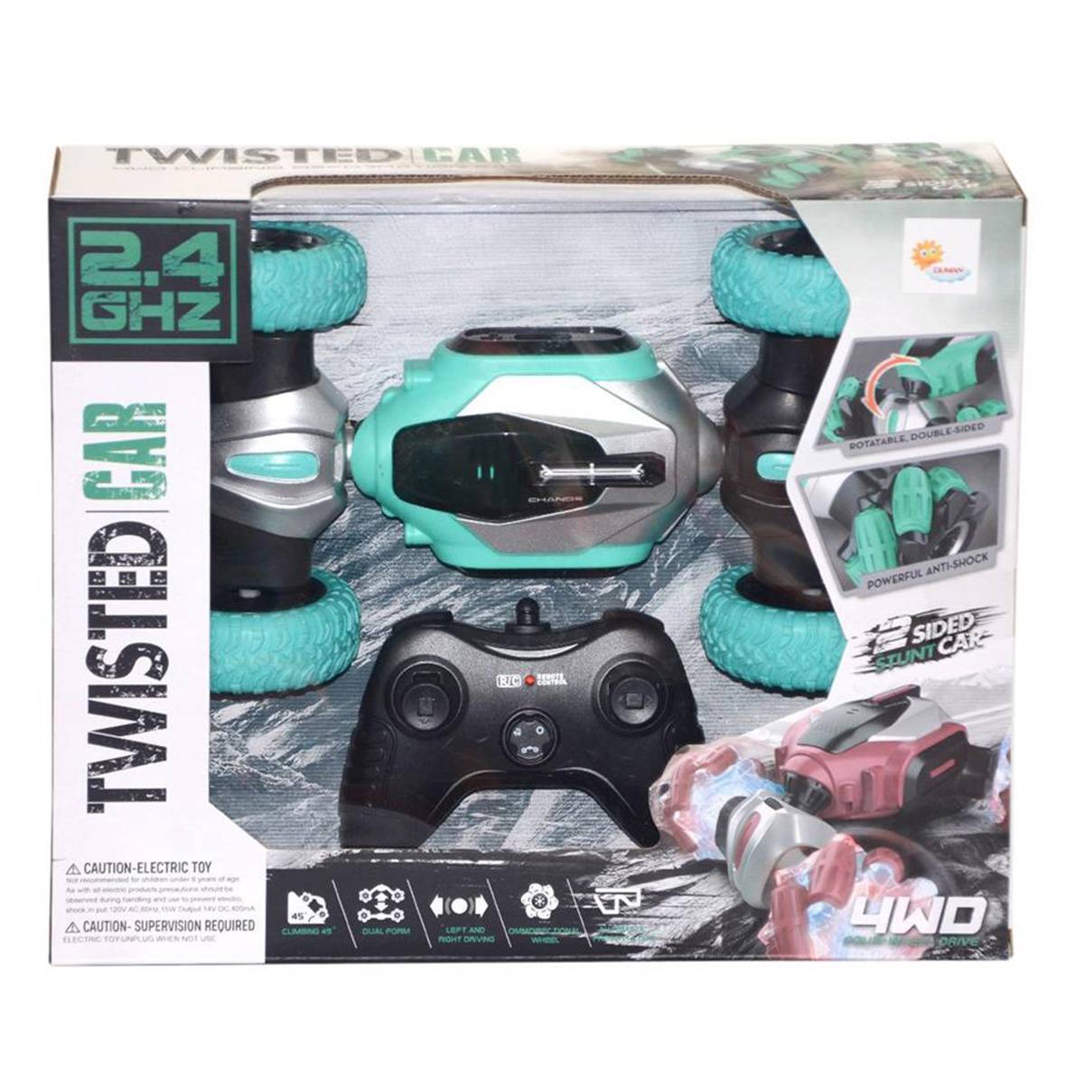 Uzaktan Kumandalı Çift Taraflı Twisted Araba