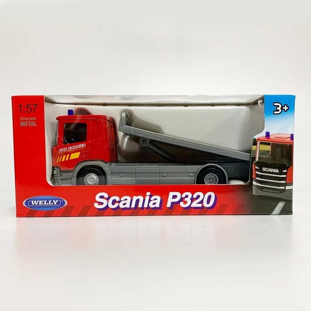 Welly 1:57 Scania P320 Taşıyıcı Model
