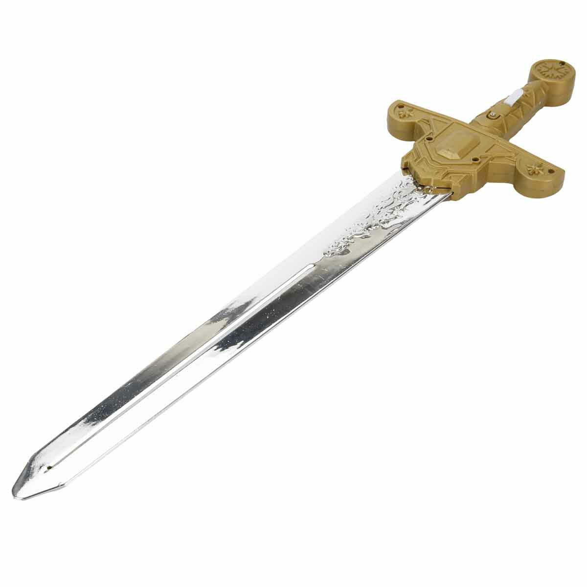 Paladin Sesli Oyuncak Kılıç | 55 cm Şövalye Kılıcı | Ses Efektli ve Piller Dahil Aksiyon Oyuncağı | Feyza Oyuncak