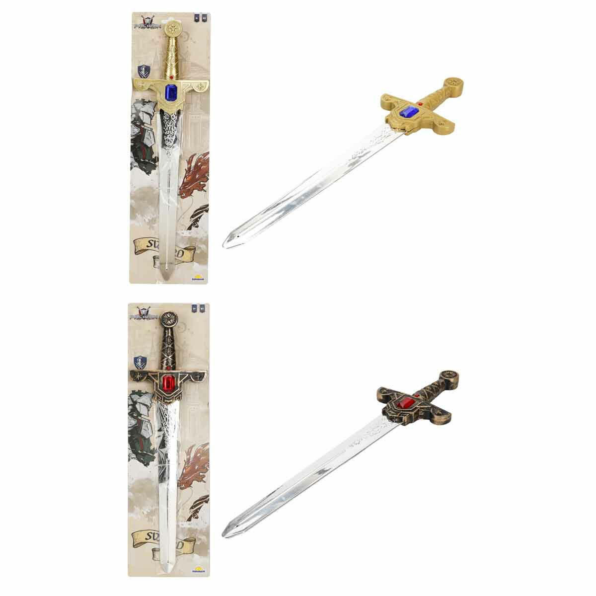 Paladin Sesli Oyuncak Kılıç | 55 cm Şövalye Kılıcı | Ses Efektli ve Piller Dahil Aksiyon Oyuncağı | Feyza Oyuncak