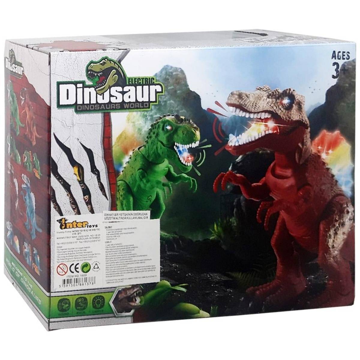 Pasifik Oyuncak Pilli Dinozor