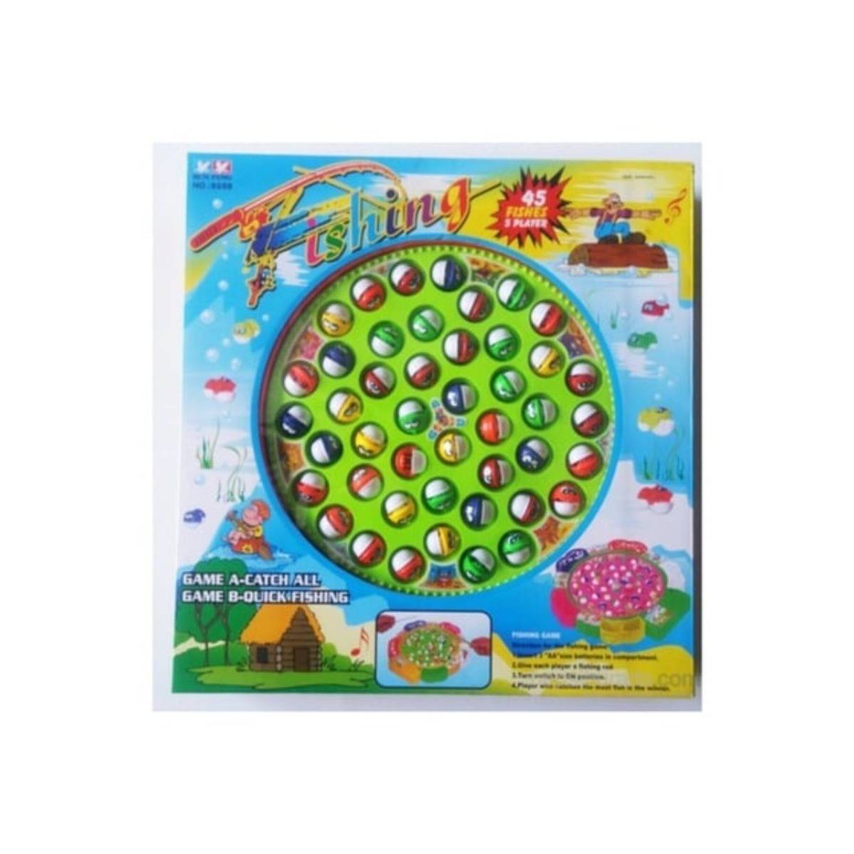 Pasifik Toys Pilli Balık Tutma Oyunu 45 Balık