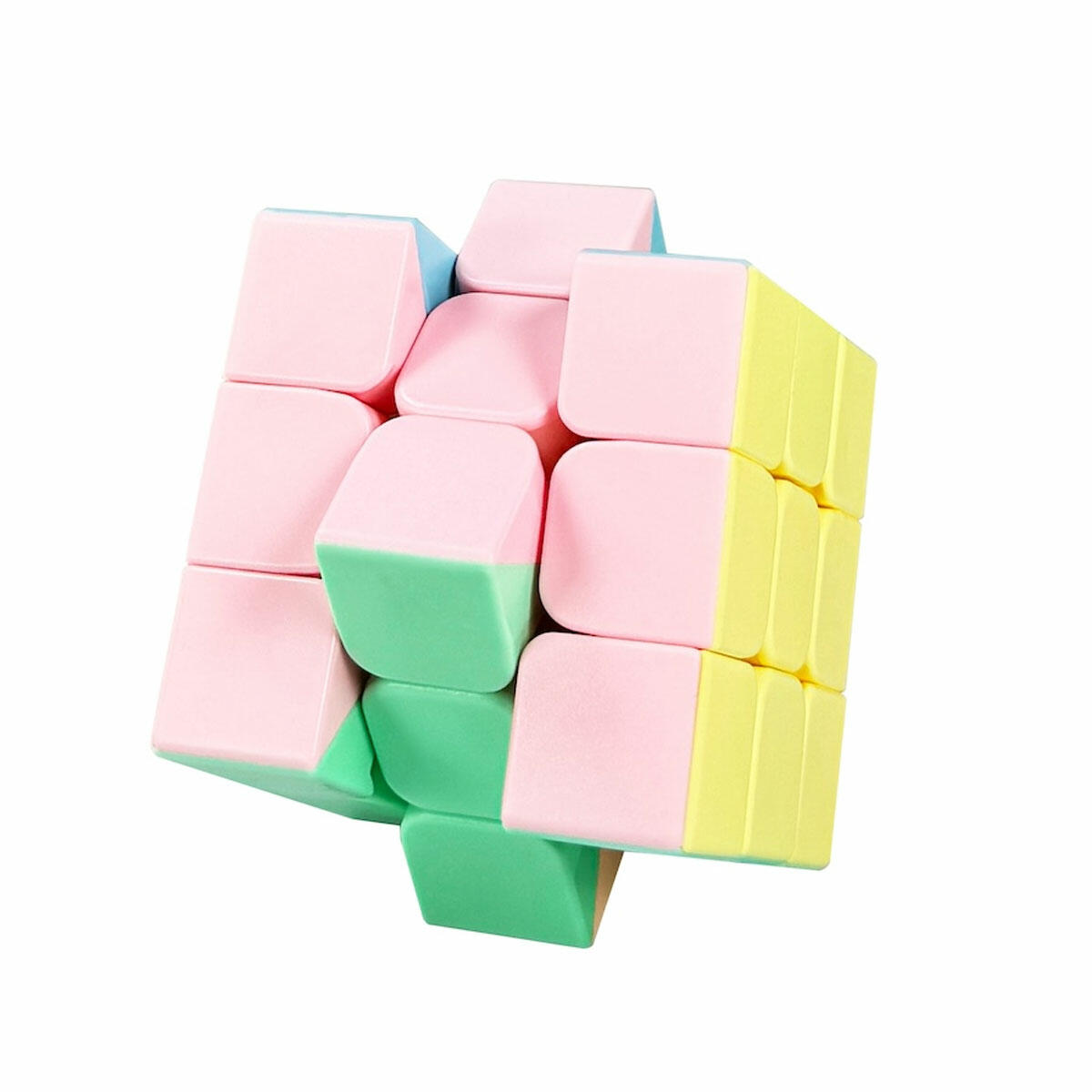 Pastel Magic Cube Zeka Küpü 3x3x3 (5,5 cm) | Hızlı Çözüm İçin Akıcı ve Pastel Renkli Zeka Oyunu