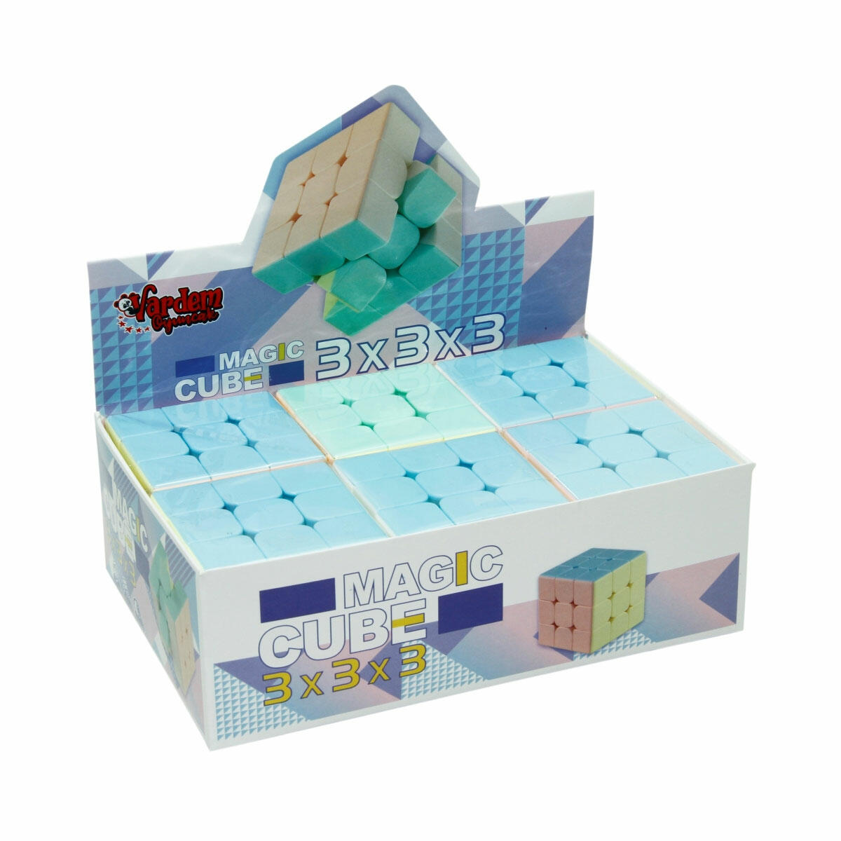 Pastel Magic Cube Zeka Küpü 3x3x3 (5,5 cm) | Hızlı Çözüm İçin Akıcı ve Pastel Renkli Zeka Oyunu