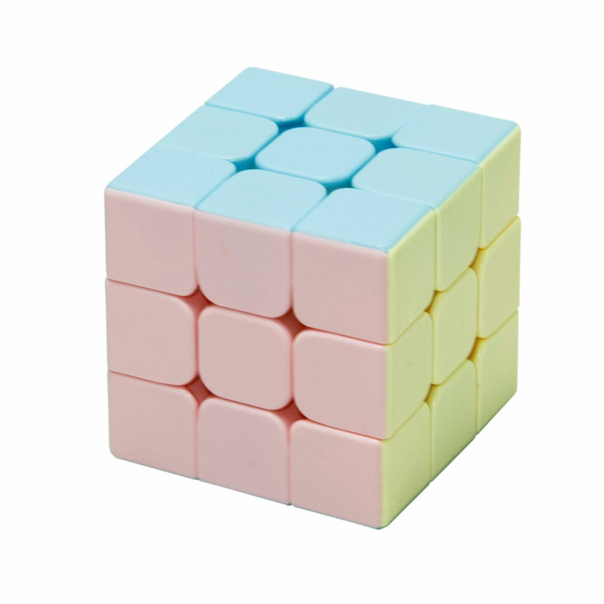 Pastel Magic Cube Zeka Küpü 3x3x3 (5,5 cm) | Hızlı Çözüm İçin Akıcı ve Pastel Renkli Zeka Oyunu