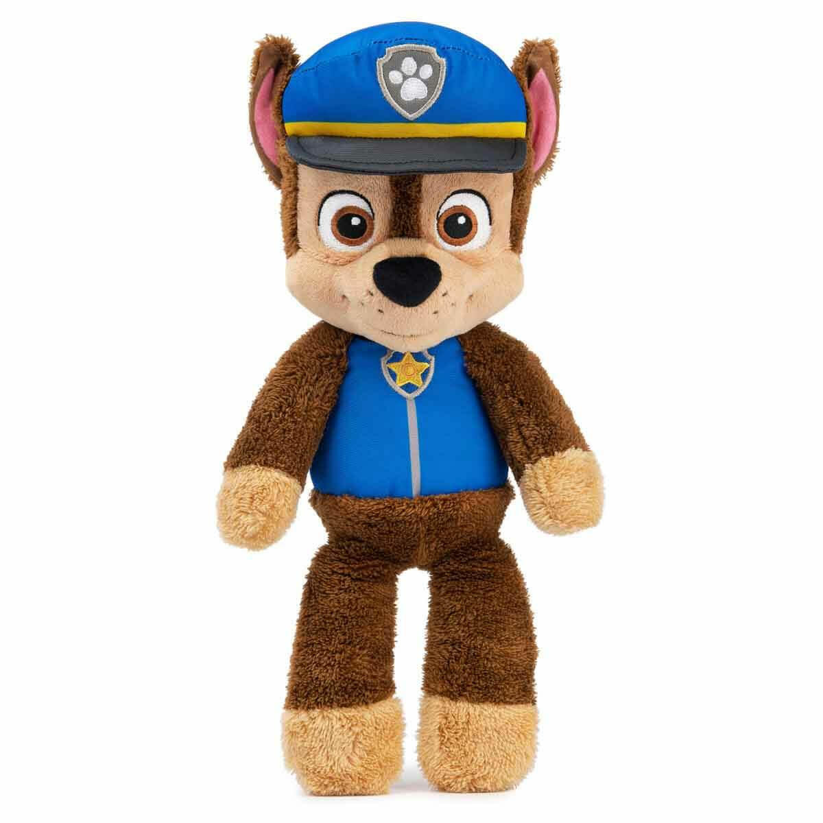 PAW Patrol Chase Peluş 34 cm | Polis Üniformalı Yumuşak Figür | Lisanslı Karakter Peluş Oyuncak