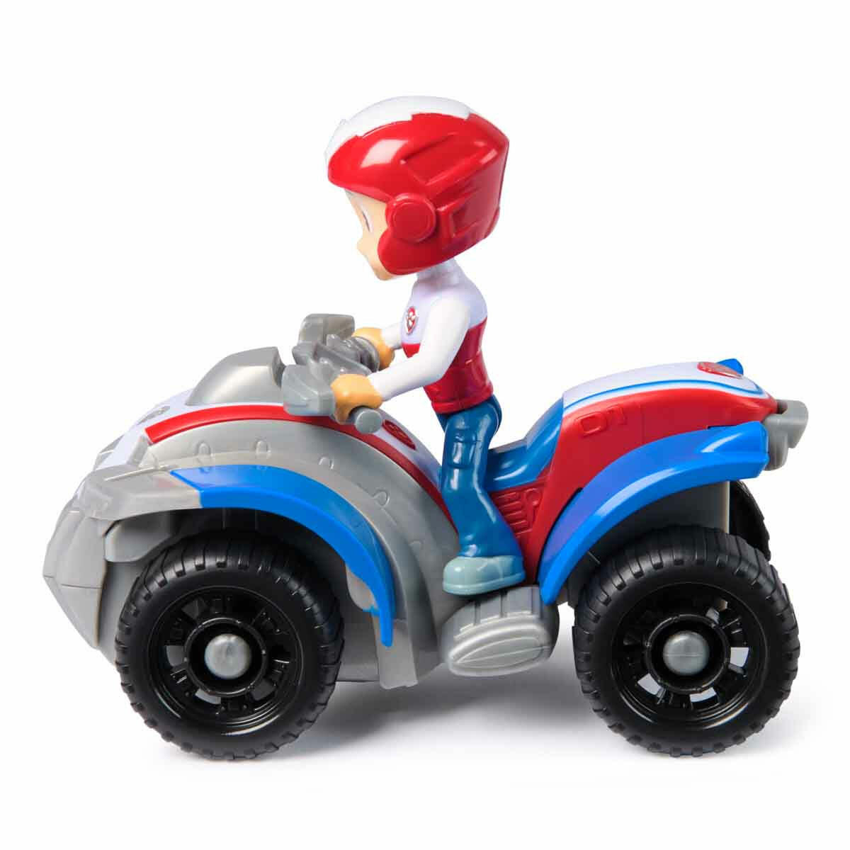 PAW Patrol Ryder Figürü ve Rescue ATV | 13 cm Kurtarma Aracı ve Ryder Figür Seti | Orijinal Lisanslı Macera Oyuncağı
