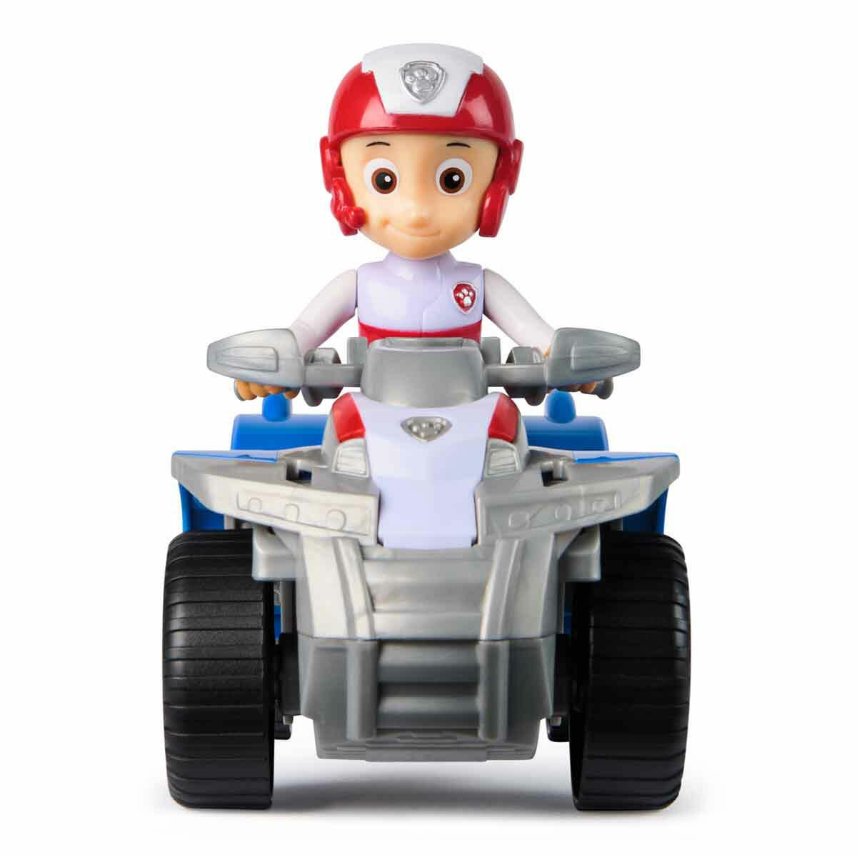 PAW Patrol Ryder Figürü ve Rescue ATV | 13 cm Kurtarma Aracı ve Ryder Figür Seti | Orijinal Lisanslı Macera Oyuncağı