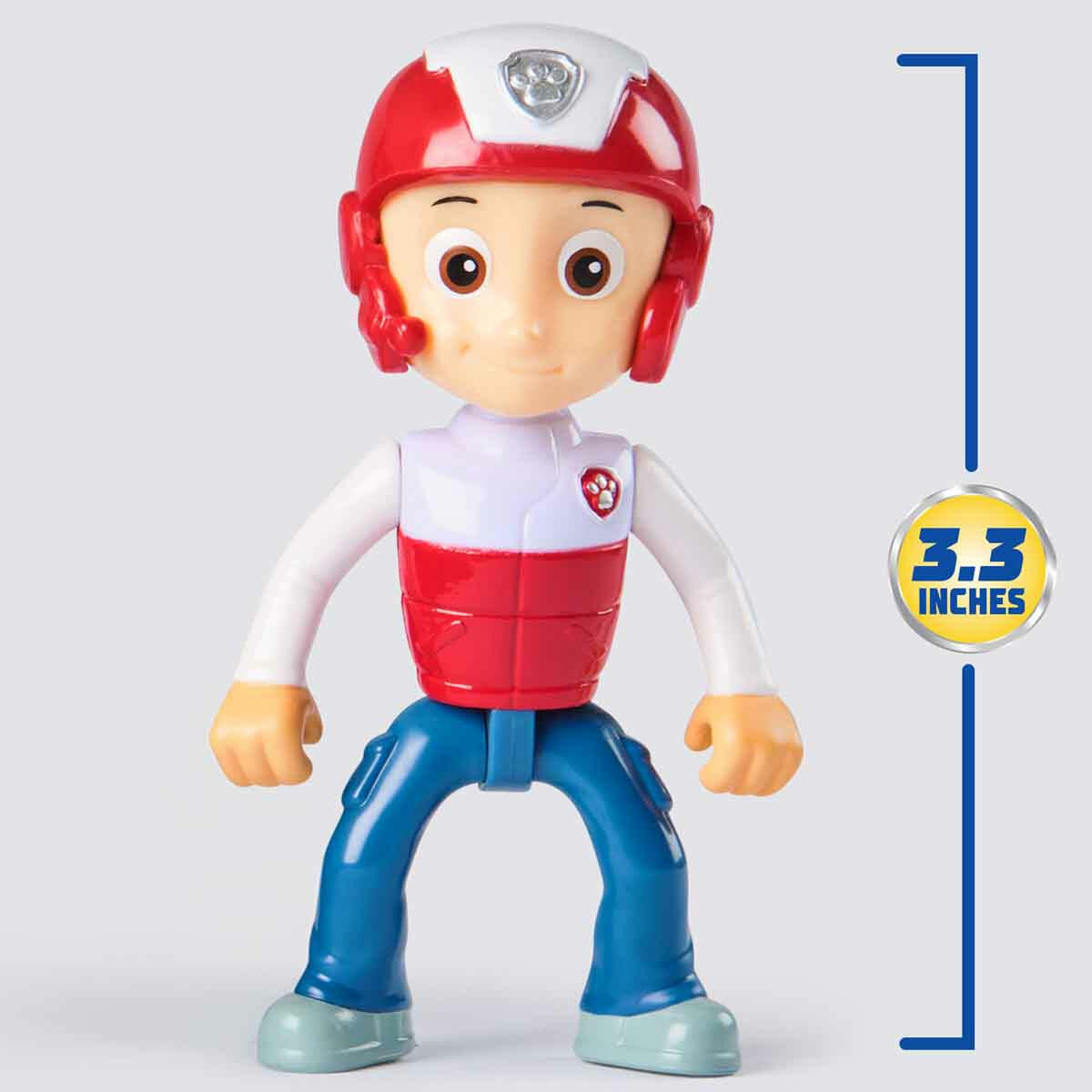 PAW Patrol Ryder Figürü ve Rescue ATV | 13 cm Kurtarma Aracı ve Ryder Figür Seti | Orijinal Lisanslı Macera Oyuncağı