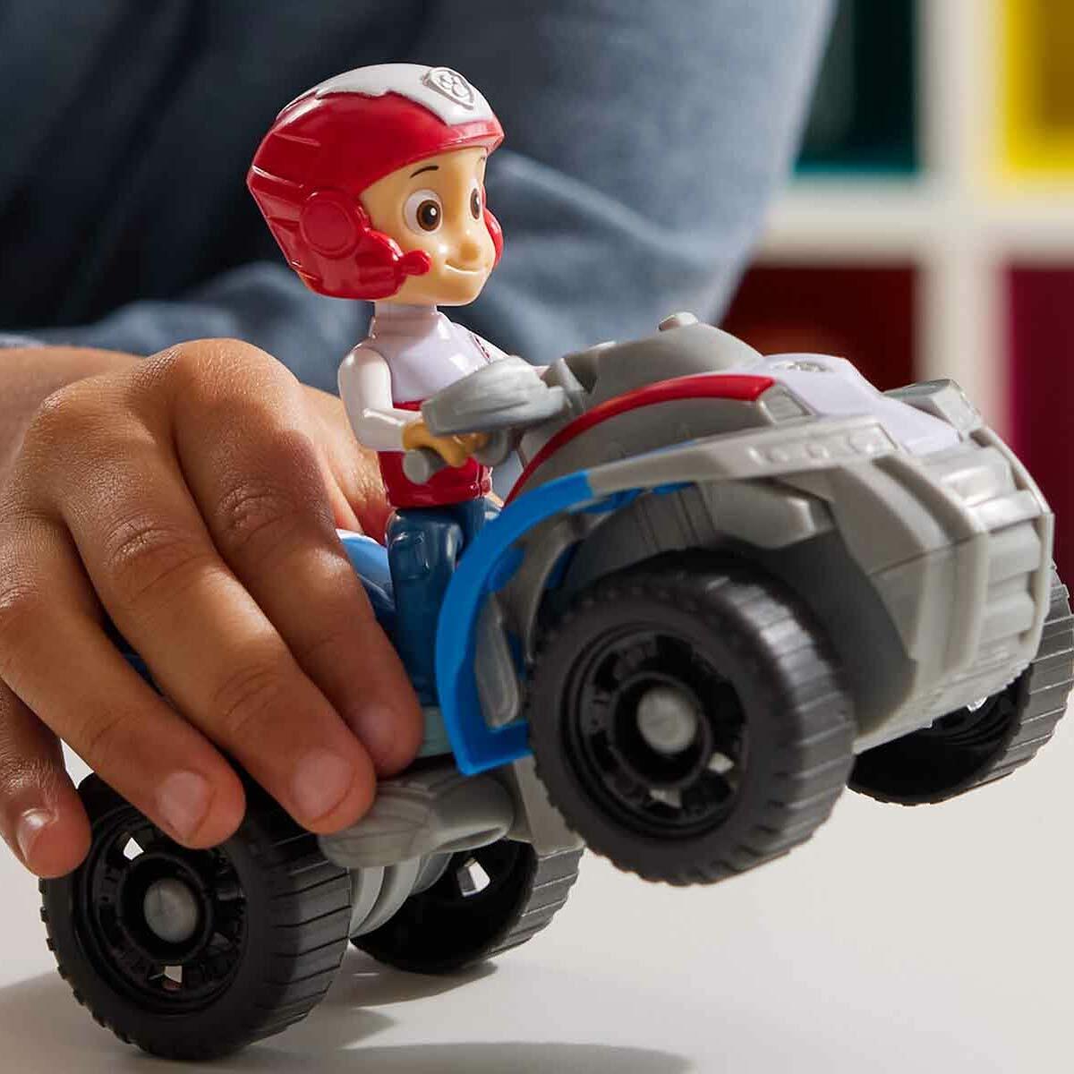 PAW Patrol Ryder Figürü ve Rescue ATV | 13 cm Kurtarma Aracı ve Ryder Figür Seti | Orijinal Lisanslı Macera Oyuncağı
