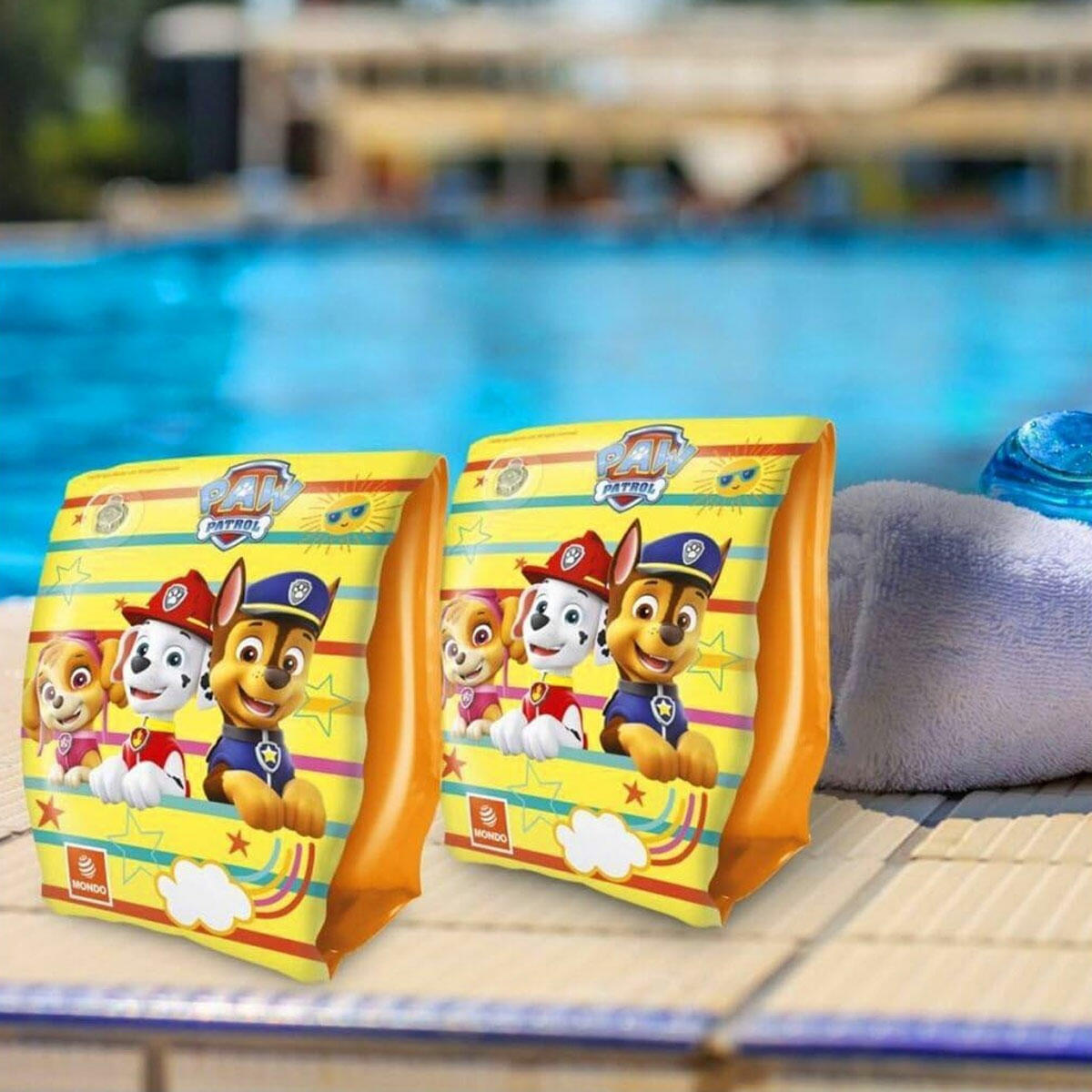 Paw Patrol Şişme Kolluk 15 x 23 cm | Çocuklar İçin Dayanıklı Deniz ve Havuz Yüzme Yardımcısı