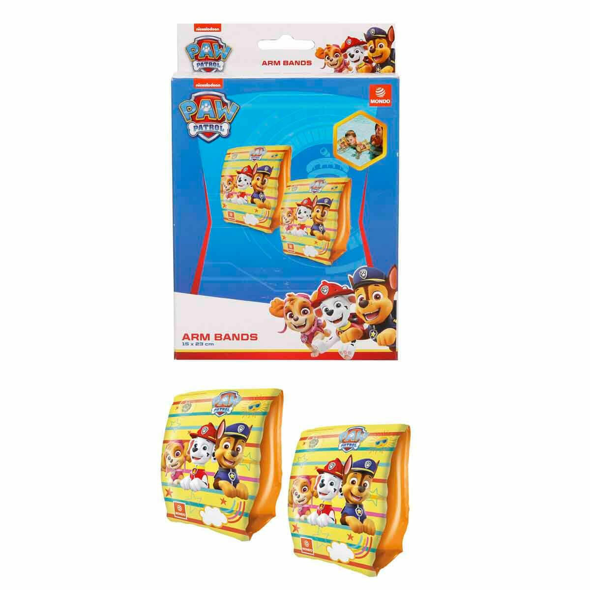 Paw Patrol Şişme Kolluk 15 x 23 cm | Çocuklar İçin Dayanıklı Deniz ve Havuz Yüzme Yardımcısı