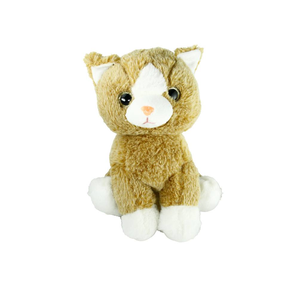 Peluş 23 cm 3 Asorti Oturan Kedi