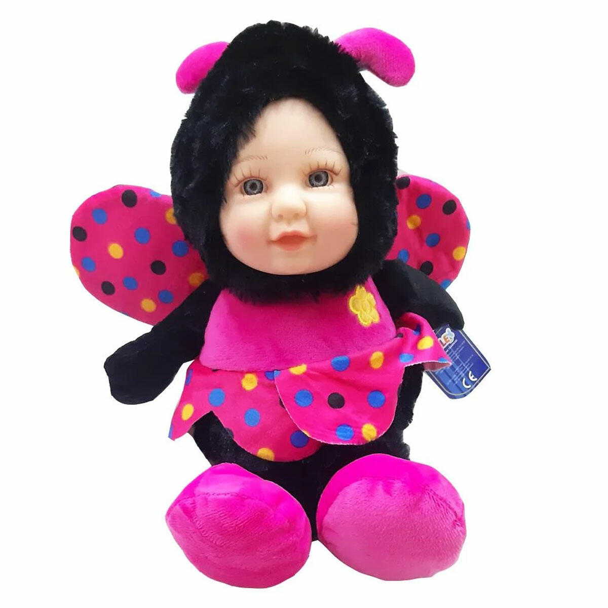 Peluş Arı Bebek 25 cm | Halley Oyuncak Sevimli Bal Arısı | Yumuşak ve Kaliteli Uyku Arkadaşı