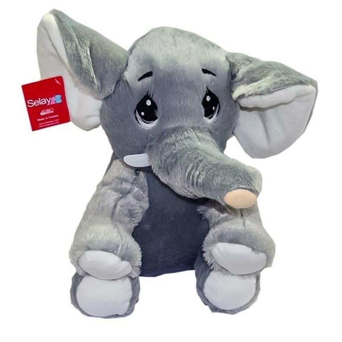 Peluş Cute Fil 30 CM | Yumuşacık Ve Sevimli Uyku Arkadaşı | Feyza Oyuncak Pofuduk Dostlar Serisi