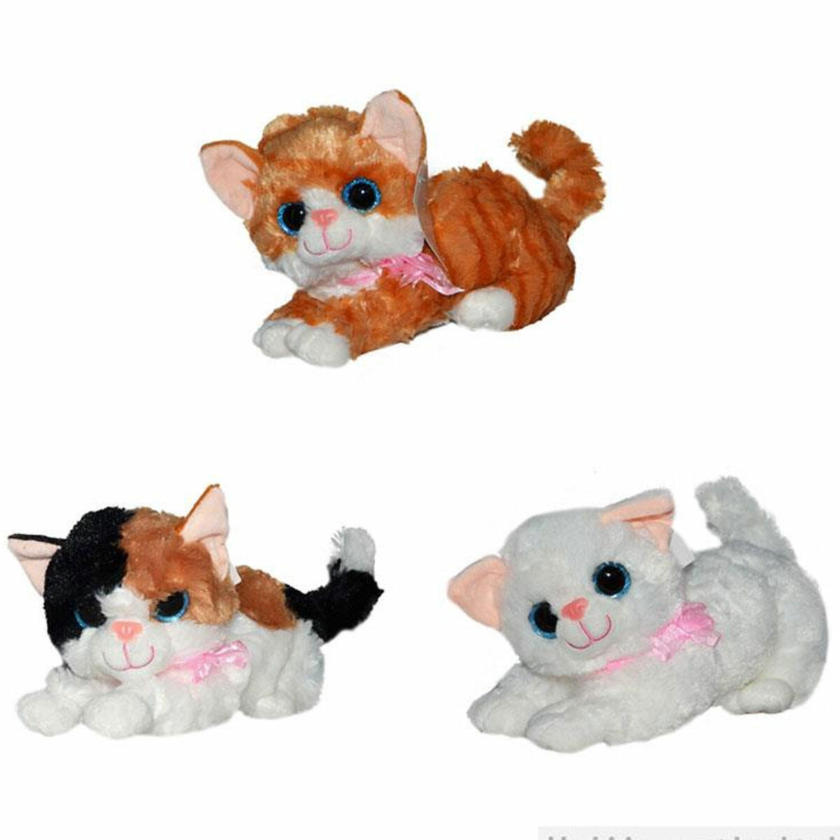 Peluş Miyavlayan Kedi Oyuncak – Sesli, Yumuşak ve Eğlenceli Peluş Kedi