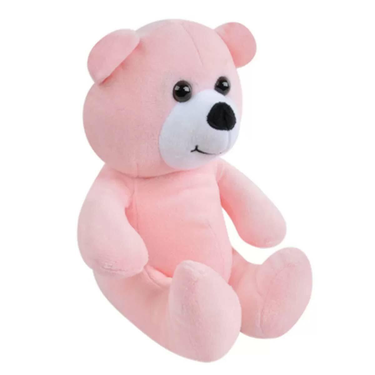 Pembe Ayı 15 Cm Pelüş | Mini Welsoft Dokulu Şirin Ayıcık | Antialerjik Ve Yıkanabilir Uyku Arkadaşı