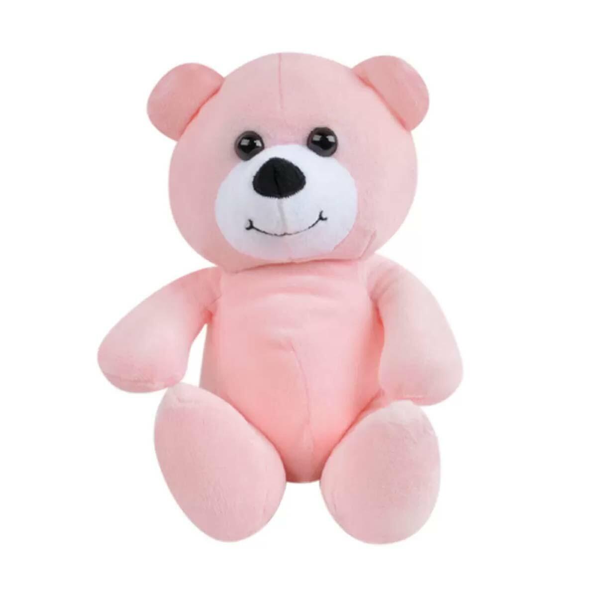 Pembe Ayı 15 Cm Pelüş | Mini Welsoft Dokulu Şirin Ayıcık | Antialerjik Ve Yıkanabilir Uyku Arkadaşı