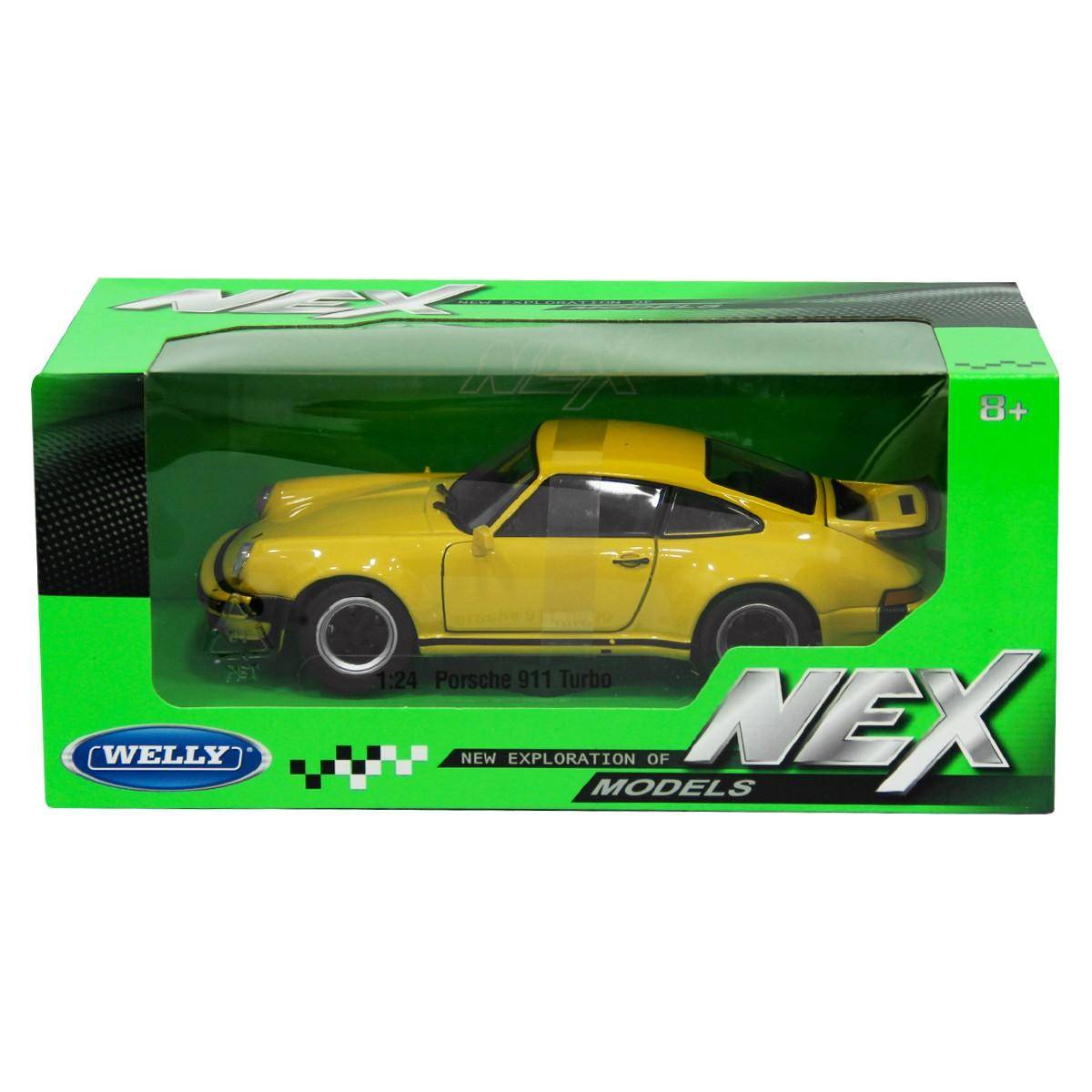 Welly 1:24 Porsche 911 Turbo Model Araba