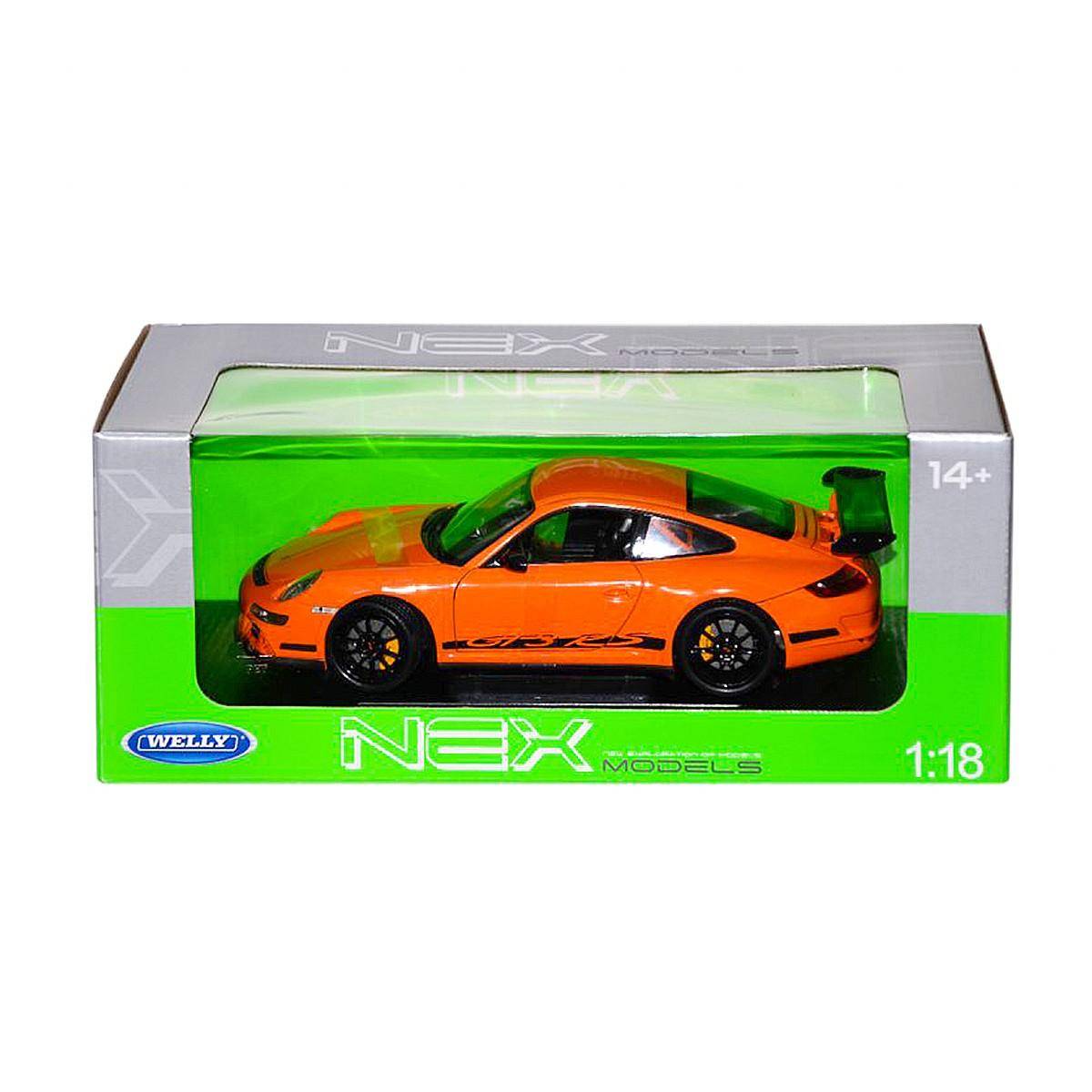 Welly 1:18 Porsche 911/997 GT3 RS Model Araba