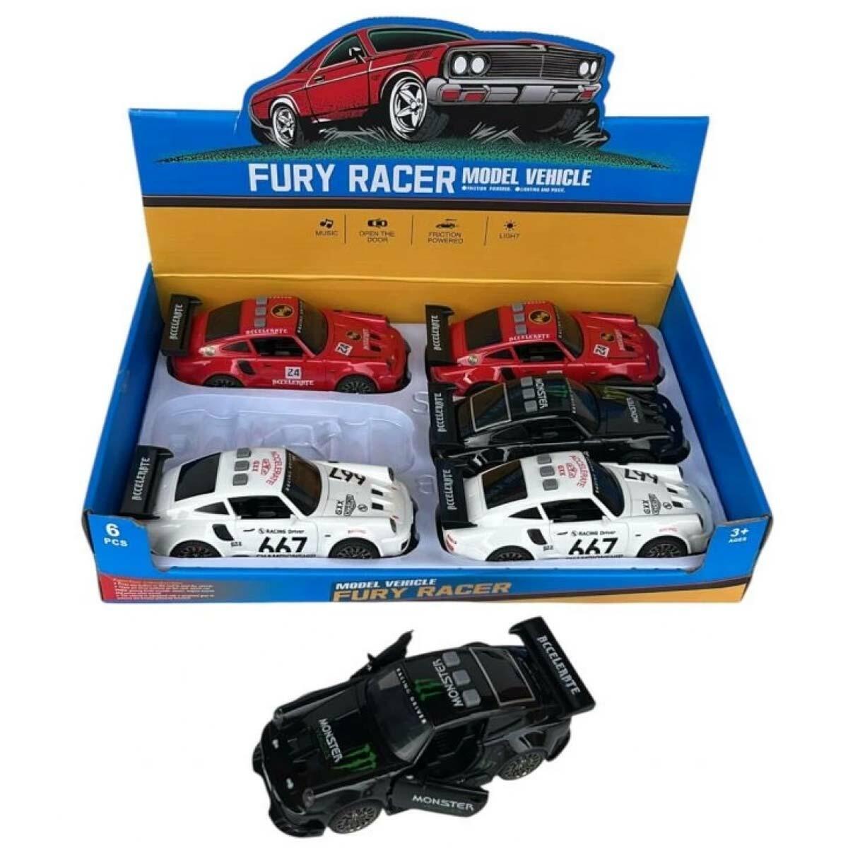 Pilli Işıklı Sesli Sürtmeli Spor Araba | Açılır Kapılı Yarış Aracı | Efektli Hızlı Kondisyon Arabası