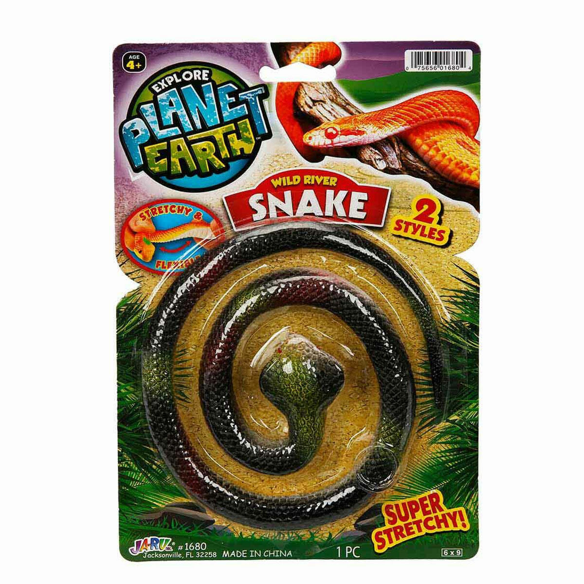 Planet Earth Esnek Yılan – Streç ve Gerçekçi Sürüngen Oyuncak