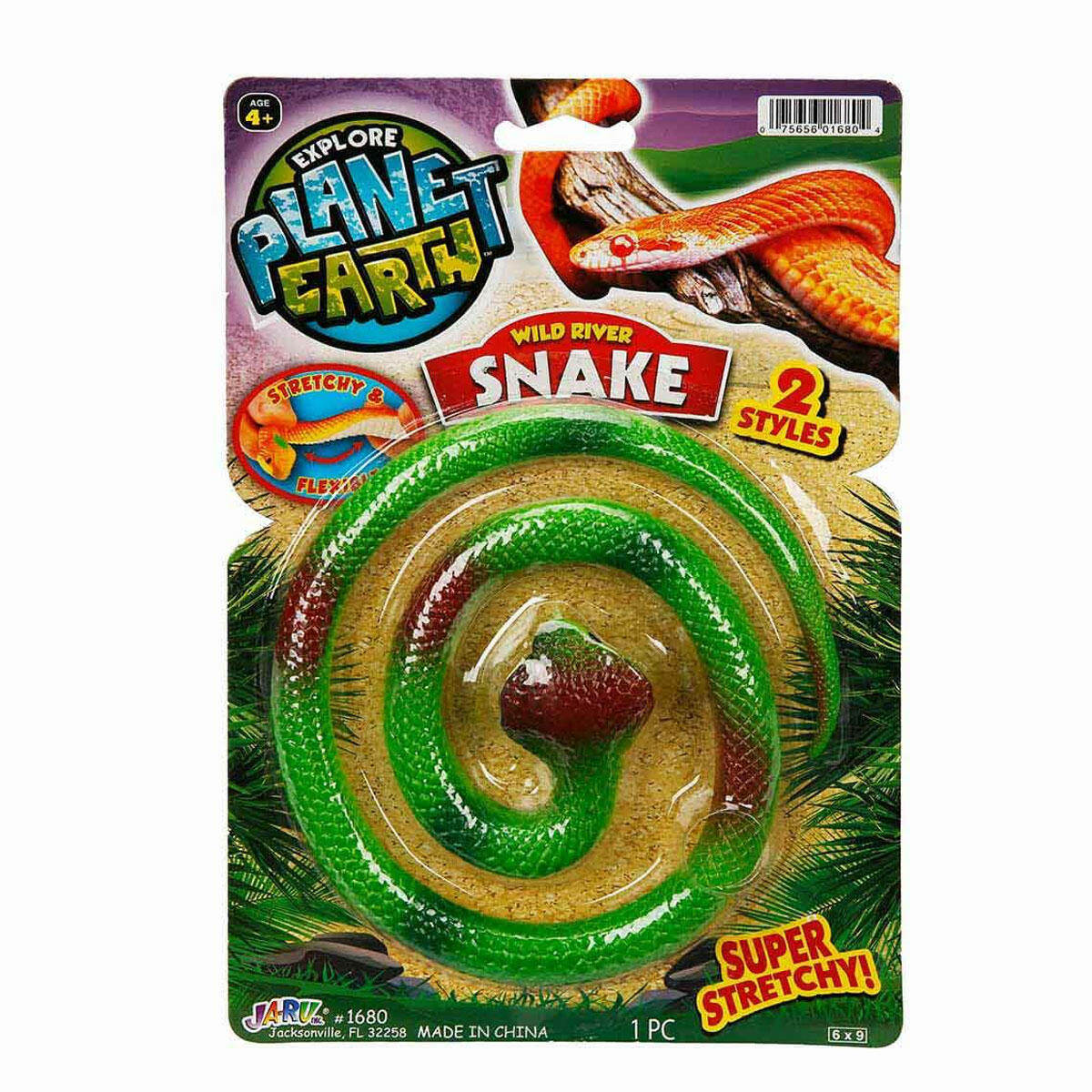 Planet Earth Esnek Yılan – Streç ve Gerçekçi Sürüngen Oyuncak