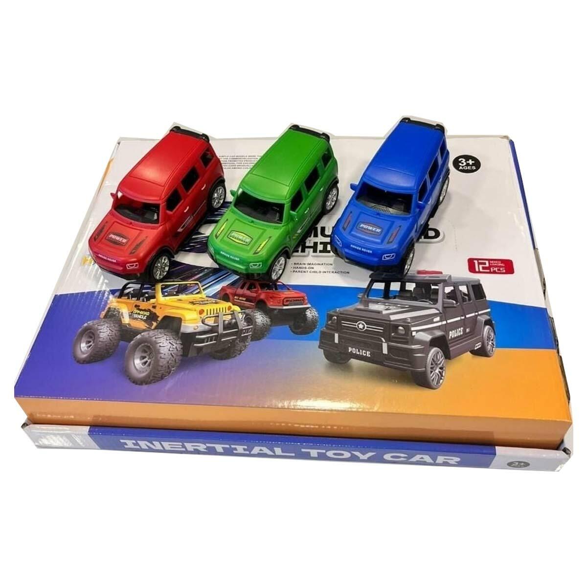 Plastik Sürtmeli Jeep Araba | Friction Powered Arazi Aracı | 3 Farklı Renk Seçenekli Dayanıklı Oyuncak Jeep