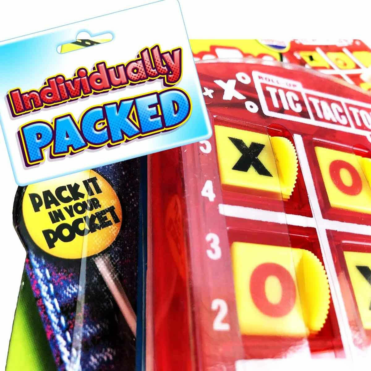 Pocket Travel Tic Tac Toe Oyunu | Taşınabilir Klasik X-O-X Zeka Oyunu | Seyahat Boy Strateji Seti