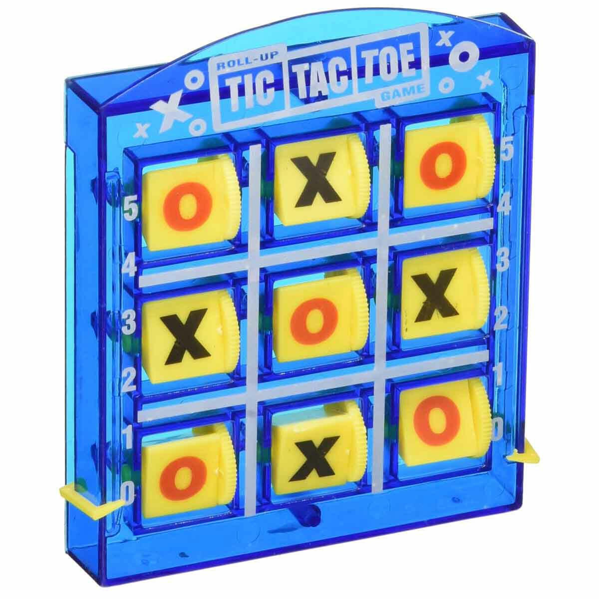 Pocket Travel Tic Tac Toe Oyunu | Taşınabilir Klasik X-O-X Zeka Oyunu | Seyahat Boy Strateji Seti