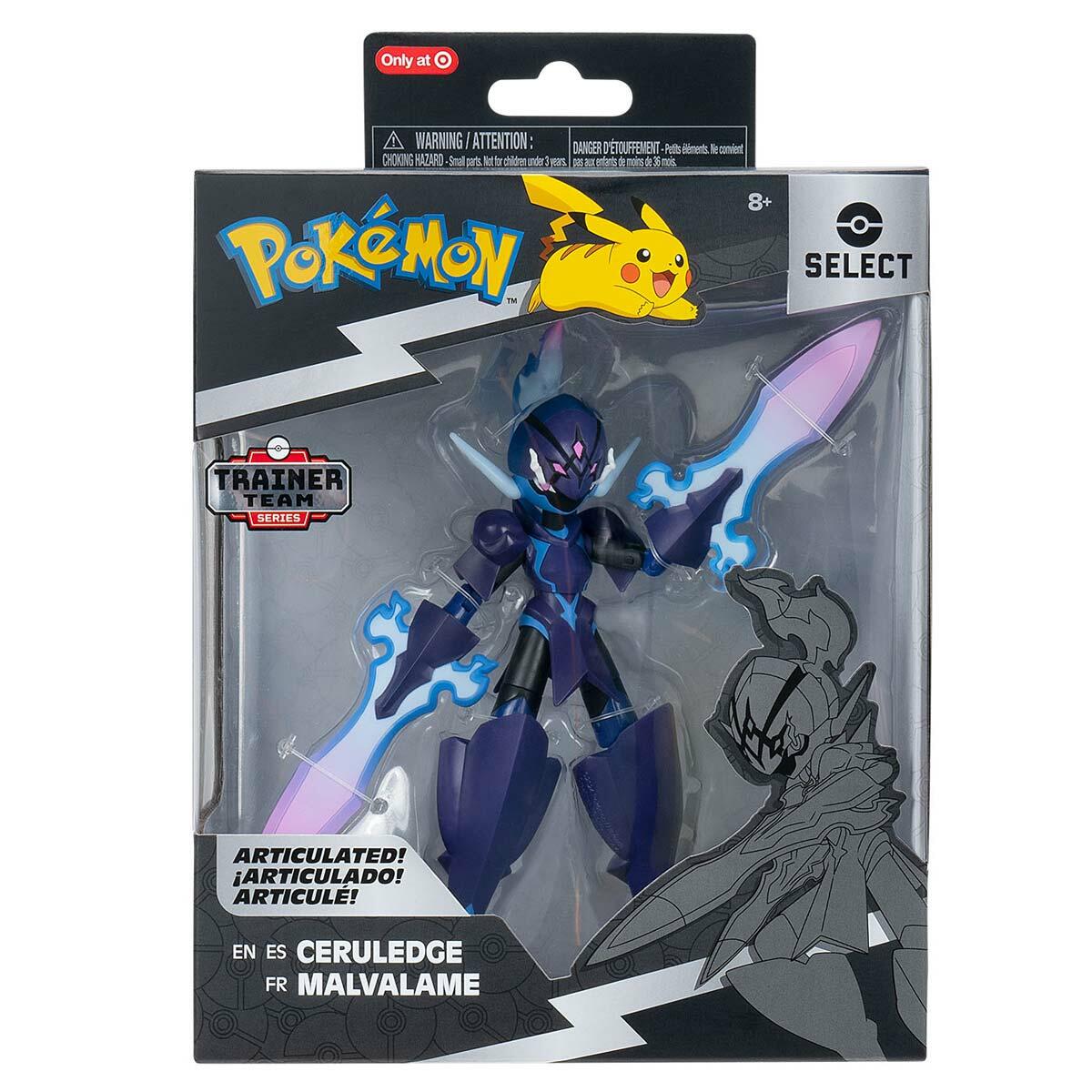 Pokemon Select Seri Eklemli Figür Ceruledge | 15 CM | 15+ Hareket Noktalı Aksiyon Figürü