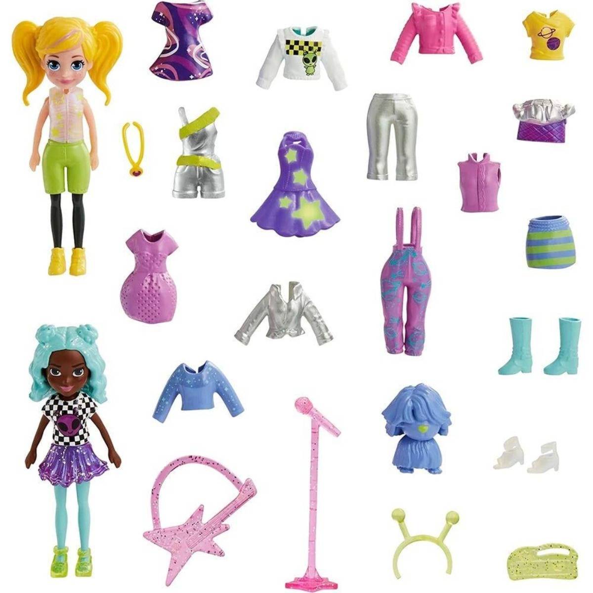 Polly Pocket ve Arkadaşları Moda Aksesuarları Oyun Setleri