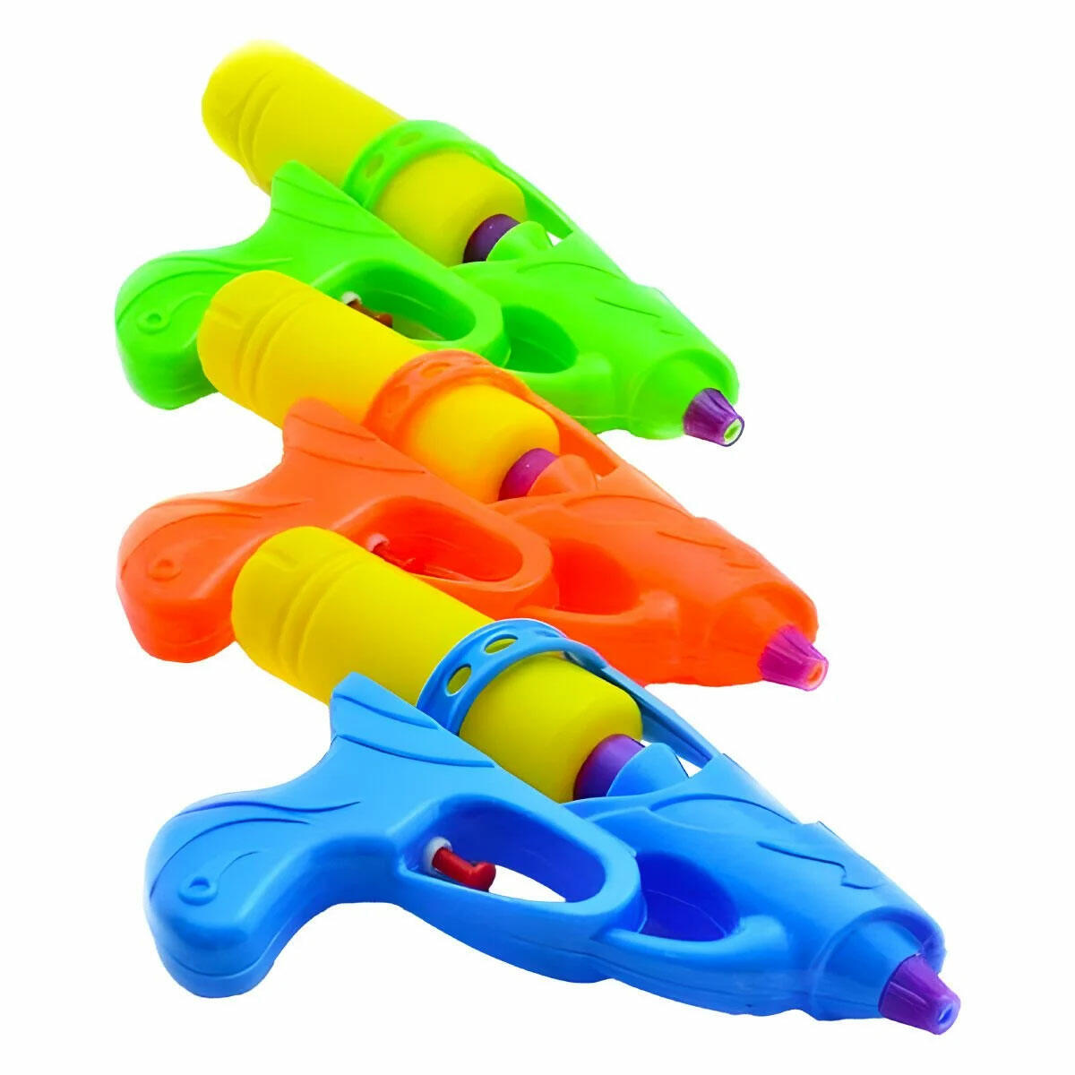 Poşetli Su Tabancası – 37 cm Pompalı Güçlü Su Fışkırtan Yaz Oyuncağı