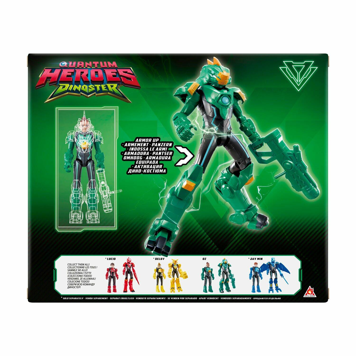 Dinoster Heroes Oz Zırhlı Aksiyon Karakter Figürü