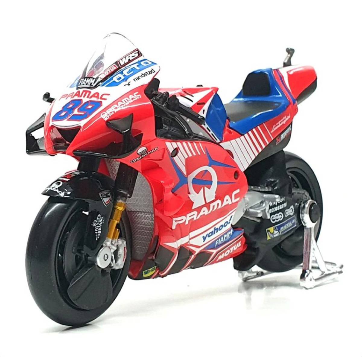 Maisto 1:18 2021 Ducati Pramac Racing Motosiklet