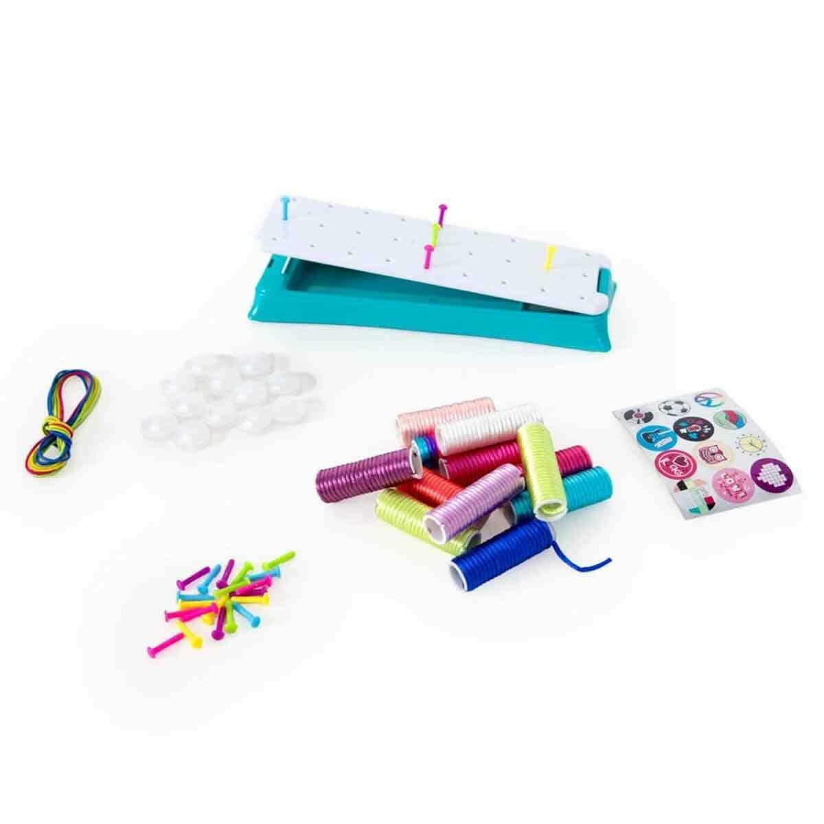 Pretty Pinky Örgü Bileklik Yapım Seti | 12 Adet DIY Tasarım Stüdyosu