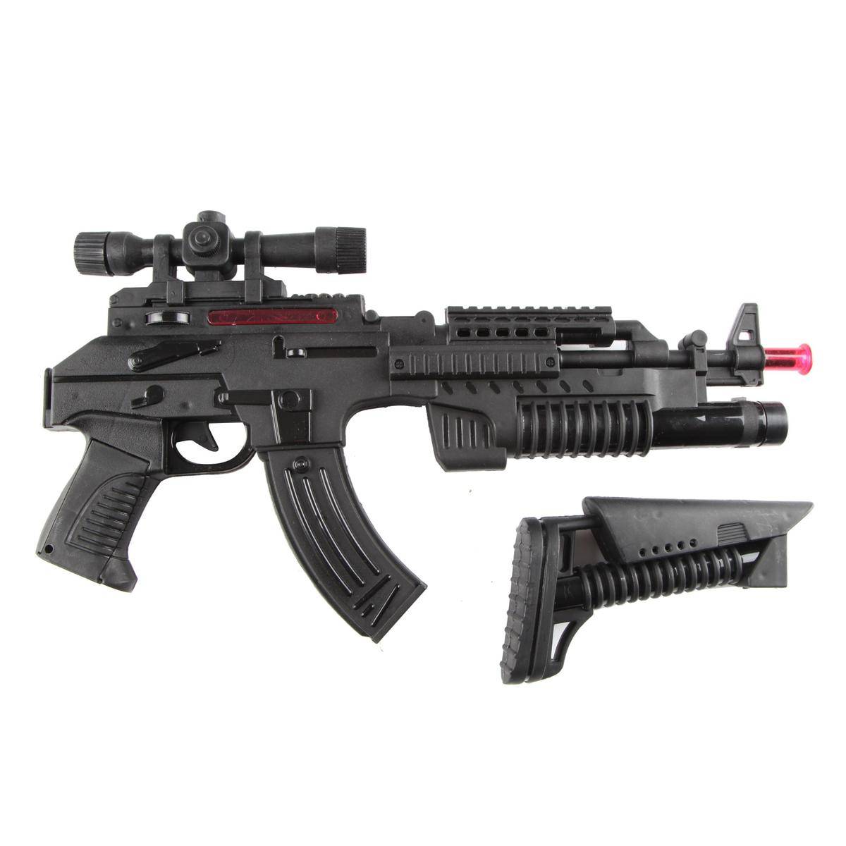 Işıklı Sesli Taktiksel Oyuncak Silah