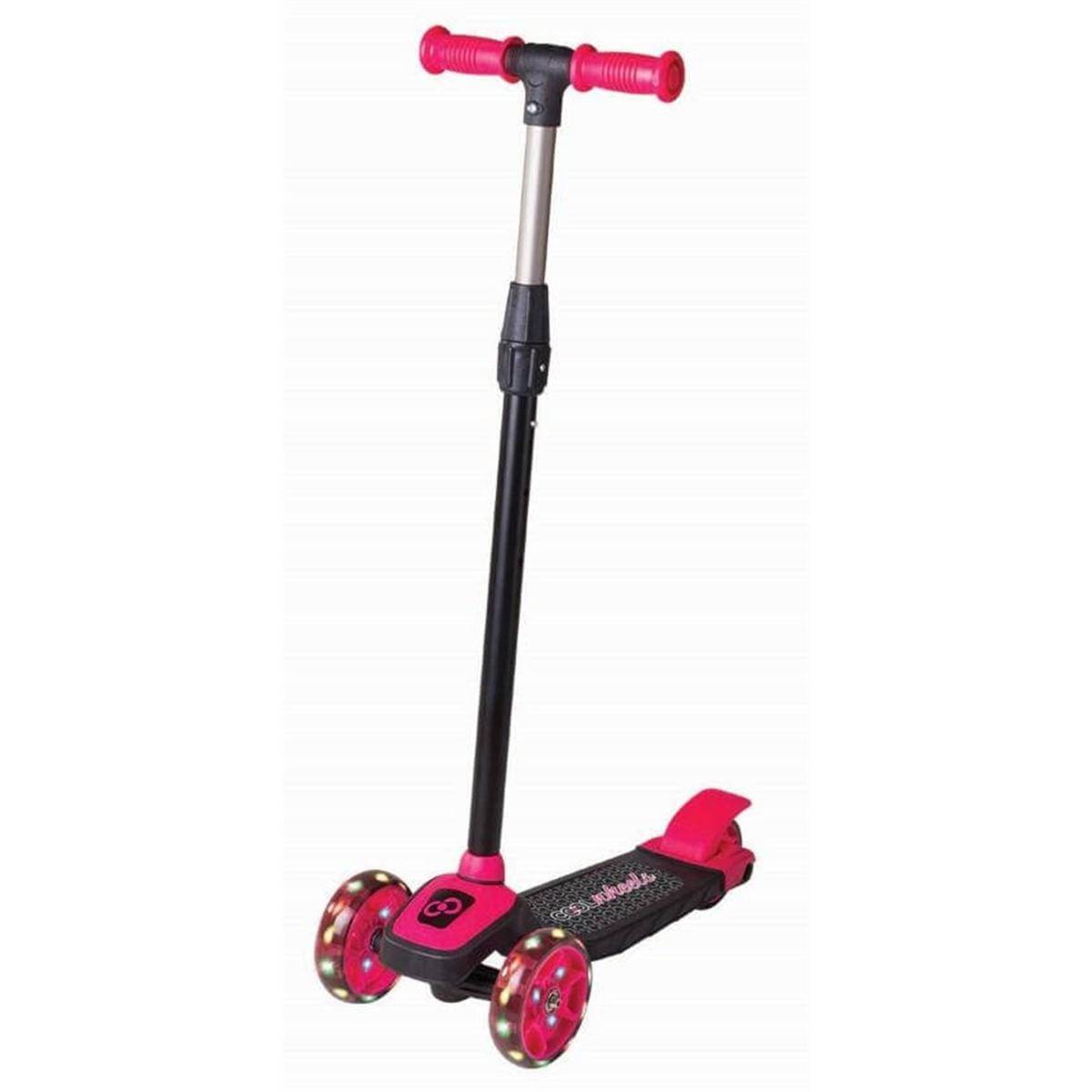 Cool Wheels Twist LED Işıklı 3 Tekerlekli Scooter Pembe