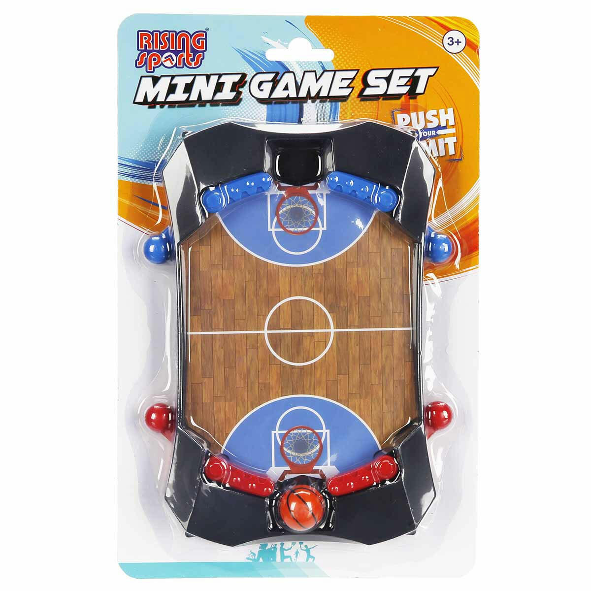 Rising Sports Masaüstü Mini Oyun Seti (12x18 cm) | Futbol, Basketbol, Buz Hokeyi Seçenekli Stres Atıcı Oyuncak